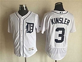 Detroit Tigers #3 Ian Kinsler White 2016 Flexbase Collection Stitched Baseball Jersey,baseball caps,new era cap wholesale,wholesale hats